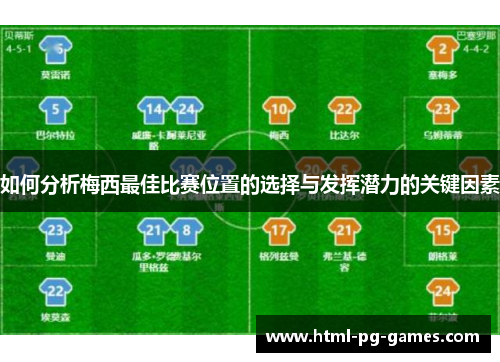 如何分析梅西最佳比赛位置的选择与发挥潜力的关键因素